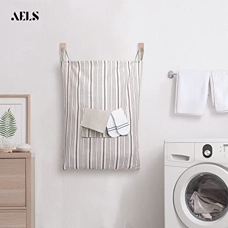 AELS Laundry Basket with Wheels, Rolling Laundry Hamper Sorter with Handle  70L, Foldable Corner Storage Bins, Collapsible Hamper for Laundry Room  Cloakroom Bedroom — AELS Home