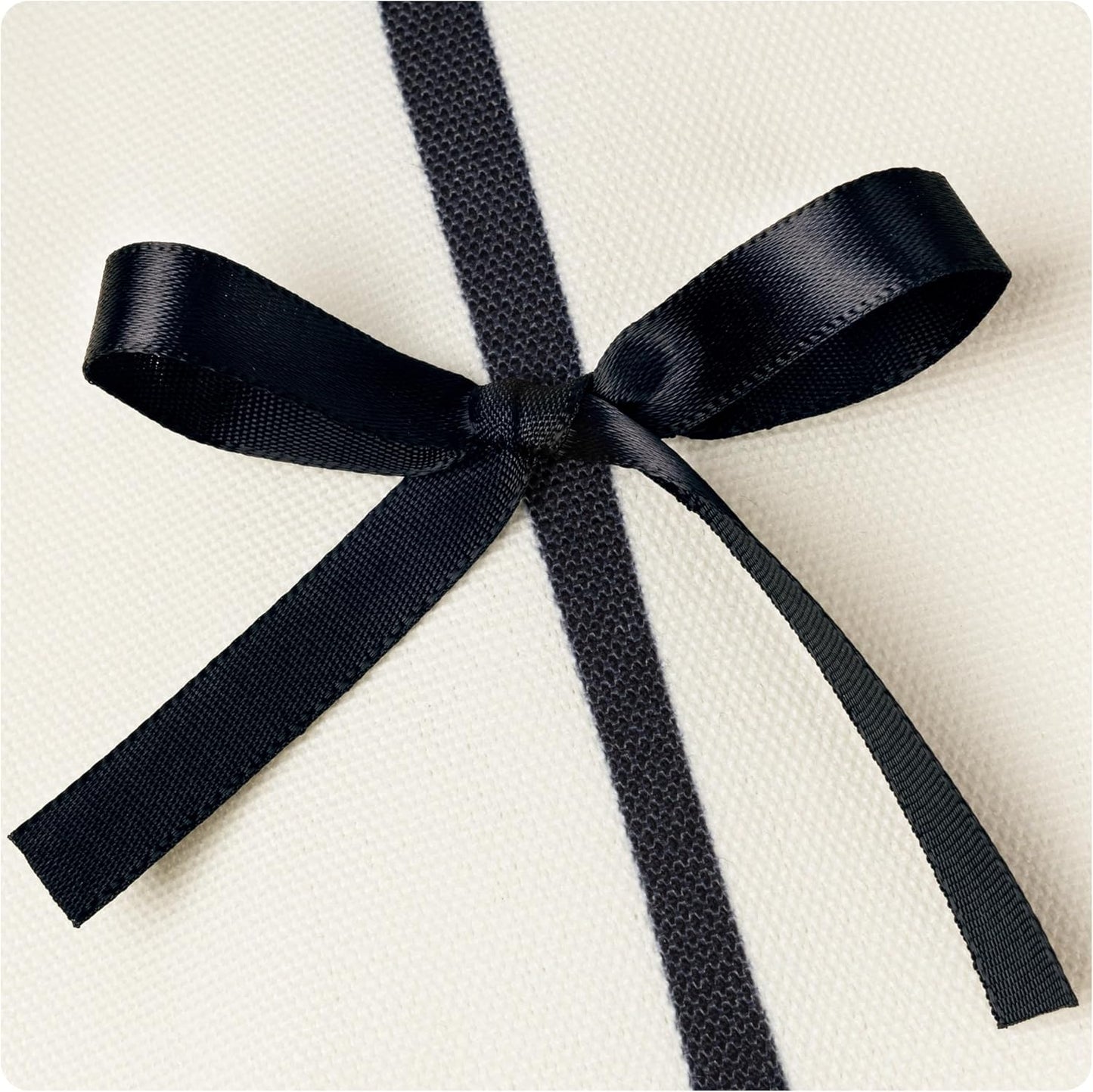 AELS Pink Bow Striped Decorative Valentine Throw Pillow Covers 18x18, Set of 2, Bowknot Pillow Case, Cute Cushion Case for Bed Couch Sofa, Pink and White Stripes, Covers Only