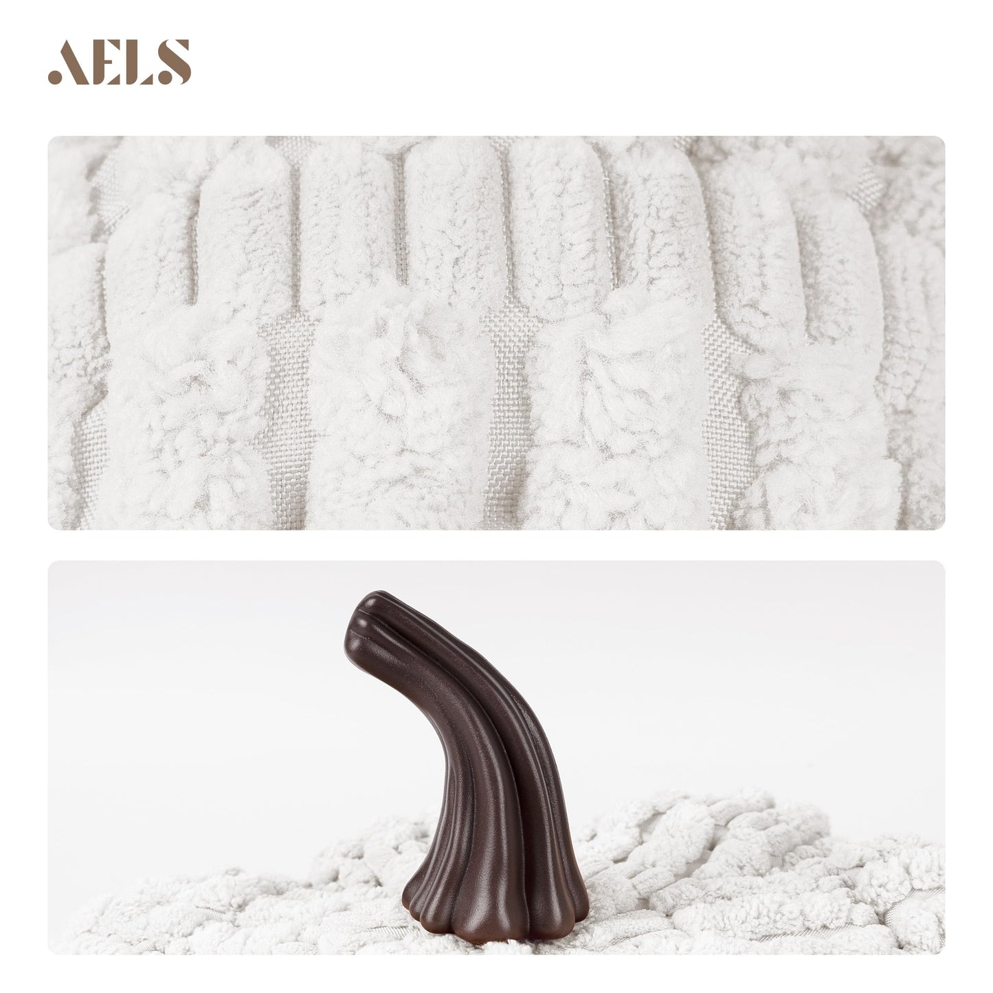 AELS Pumpkin Pillows Halloween Pumpkin Pillow, Fall Thanksgiving Decorative Throw Pillow, 14 Inch 3D Pumpkin Throw Pillows for Home, Party, Gift, Pumpkin Orange