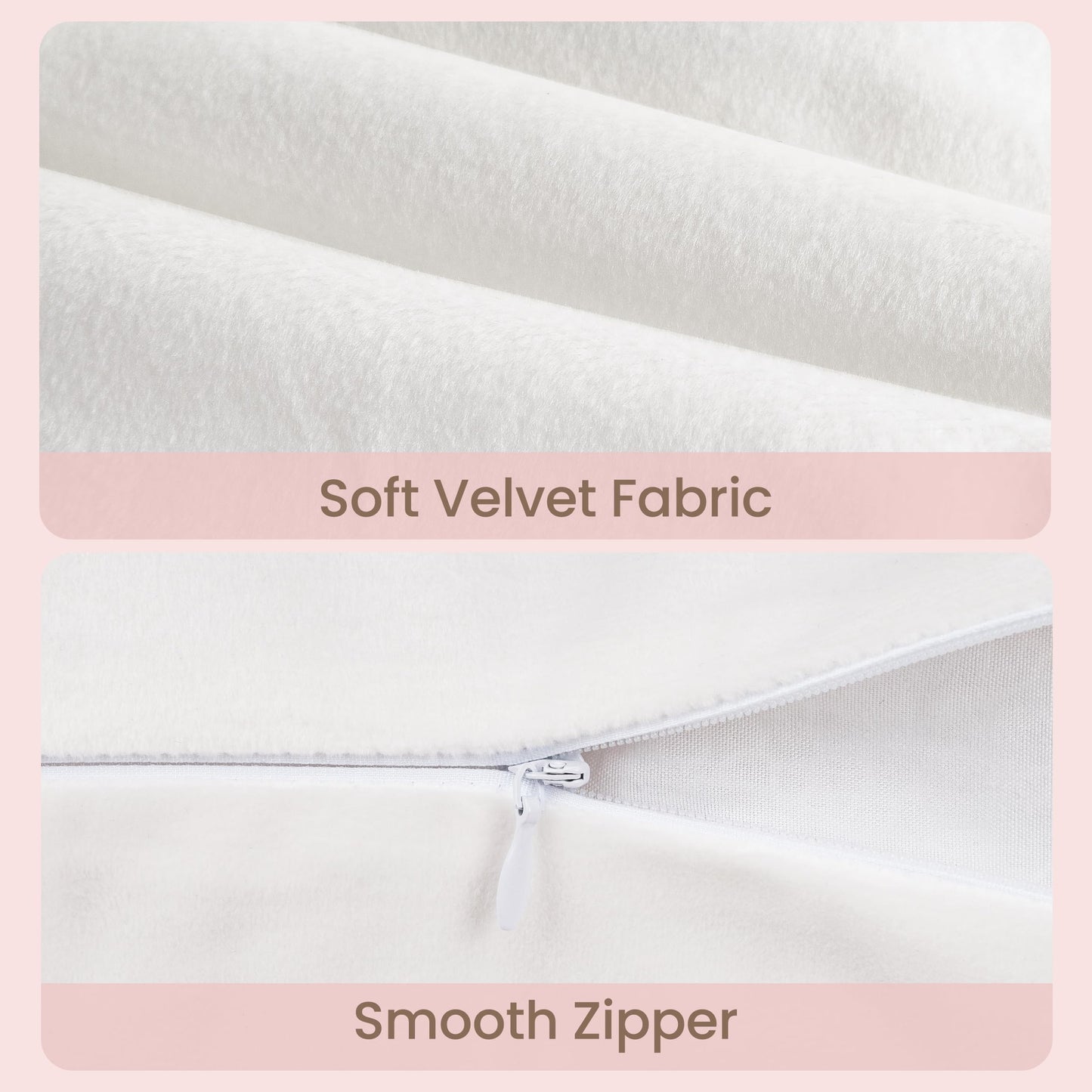 AELS Bow Pillow Cover, 18x18 Bow Decorative Set of 2, Velvet Bowknot Pillow Cover with Pom-poms for Valentine's Day, Wedding, Christmas, Living Room, Bedroom, Nursery Decor, Navy Blue