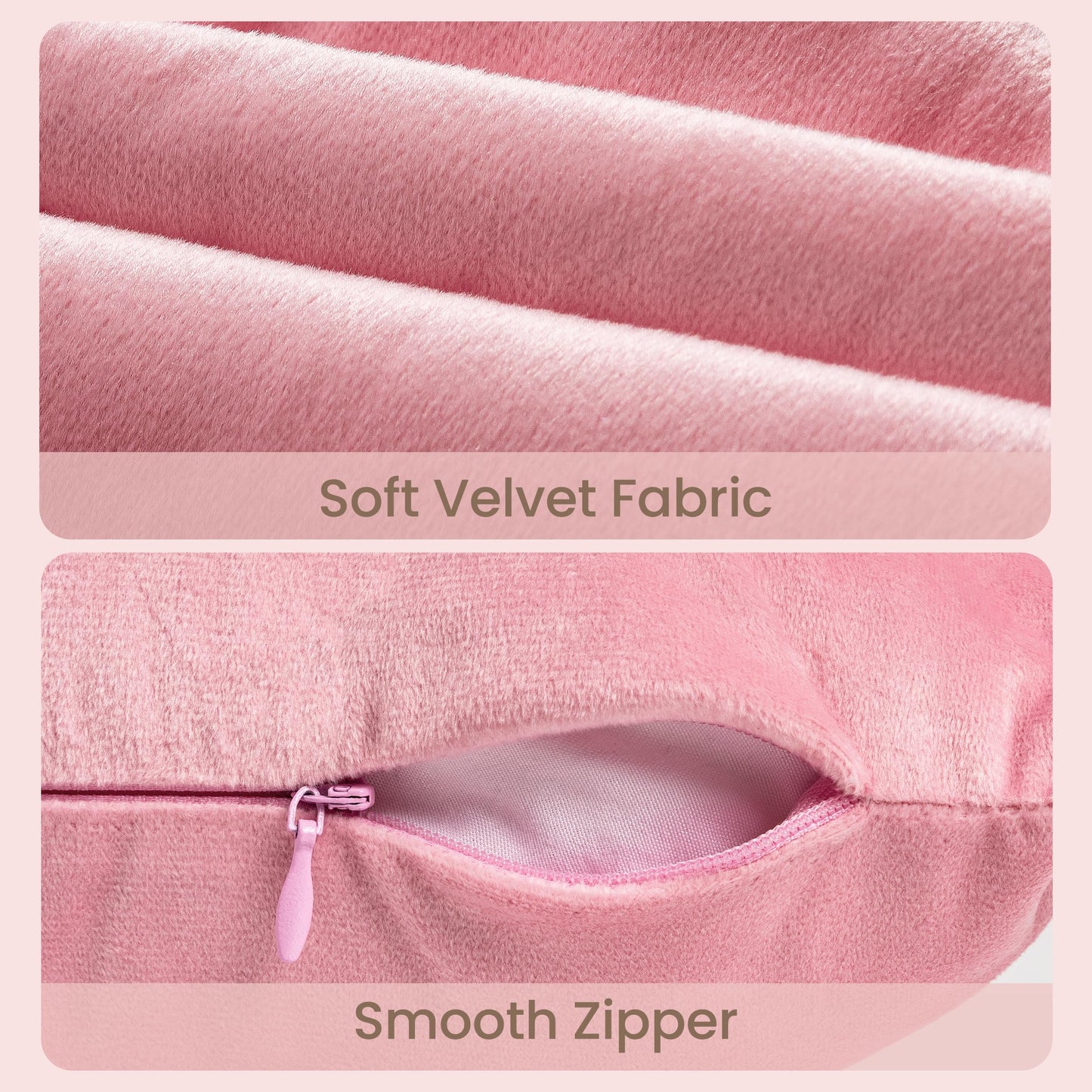 AELS Bow Pillow Cover, 18x18 Bow Decorative Set of 2, Velvet Bowknot Pillow Cover with Pom-poms for Valentine's Day, Wedding, Christmas, Living Room, Bedroom, Nursery Decor, Navy Blue