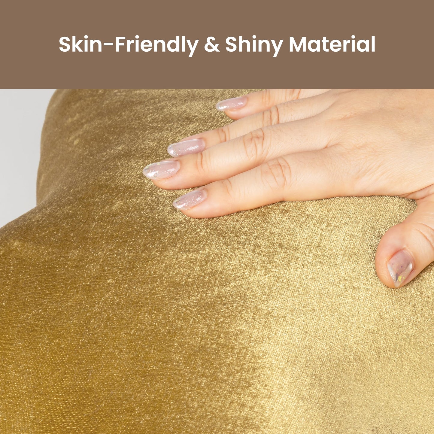 AELS Star Pillow - 19.6" Soft Velvet Star Shaped Decorative Throw Pillow for Couch, Bed, Living Room, Nursery, Home Decor Gift for Christmas, Birthday, Baby Shower, Gold